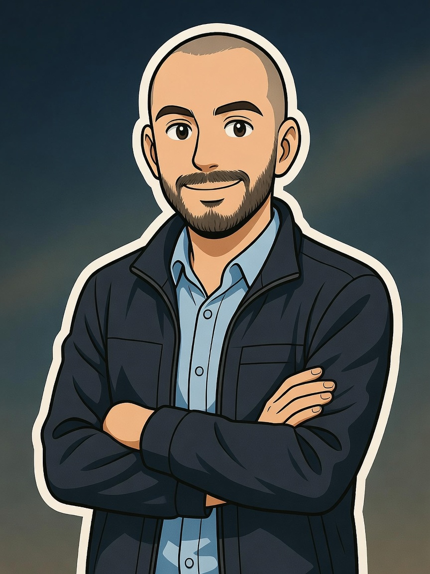 Justin Gaba - anime sticker